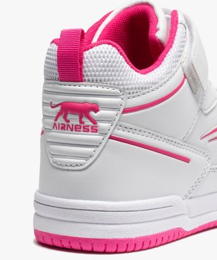 Baskets fille semi-montantes bicolores - Airness vue6 - AIRNESS - GEMO