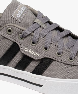 Tennis garçon à lacets en toile bicolores – Adidas vue6 - ADIDAS - GEMO