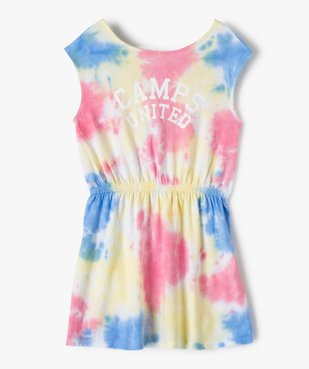 Robe fille sans manches tie-and-dye à dos original - Camps United vue1 - CAMPS UNITED - GEMO