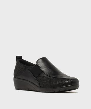 Mocassins confort à semelle intérieure cuir femme - G'Flex vue2 - G'FLEX - GEMO