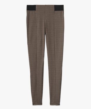 Leggings motifs pied de poule femme vue4 - GEMO(FEMME PAP) - GEMO