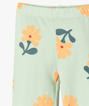 Pyjama en coton 2 pièces avec épaules volantées bébé vue3 - GEMO 4G BEBE - GEMO