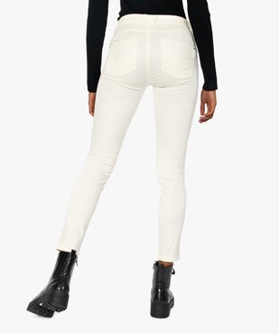Pantalon femme coupe slim effet push-up vue3 - GEMO(FEMME PAP) - GEMO