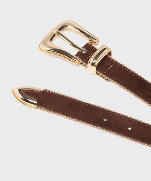 Ceinture bohème à détails métalliques femme vue2 - GEMO (ACCESS) - GEMO