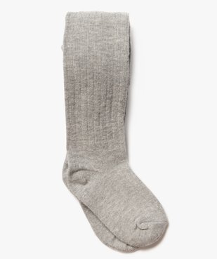 Collant chaud pailleté bébé fille vue1 - GEMO 4G BEBE - GEMO