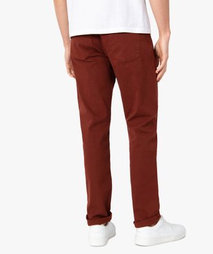 Jean homme coupe Straight légèrement délavé vue3 - GEMO (HOMME) - GEMO