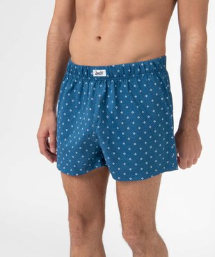 Caleçon homme en coton biologique (lot de 2) vue2 - GEMO 4G HOMME - GEMO