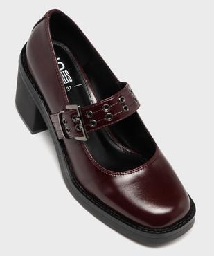 Chaussures à talon Mary Jane à semelle épaisse femme vue6 - 5 MILES - GEMO