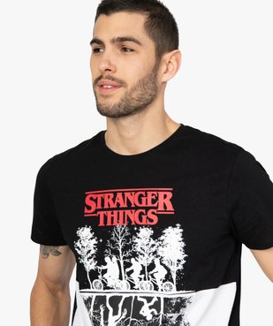 Tee-shirt homme avec motif XXL – Stranger Things vue2 - STRANGER THINGS - GEMO