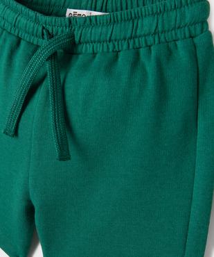 Short en maille French Terry avec taille élastique bébé garçon vue2 - GEMO(BEBE DEBT) - GEMO