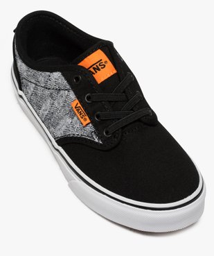 Baskets basses garçon en toile bicolore – Vans Atwood Slip On vue5 - VANS - GEMO