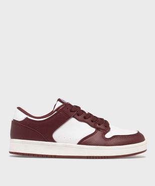 Baskets basses bicolores et grainées femme - Camps United vue2 - CAMPS GEMO FOR GOOD - GEMO