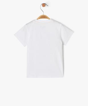 Tee-shirt à manches courtes avec motif marin bébé garçon vue3 - GEMO 4G BEBE - GEMO