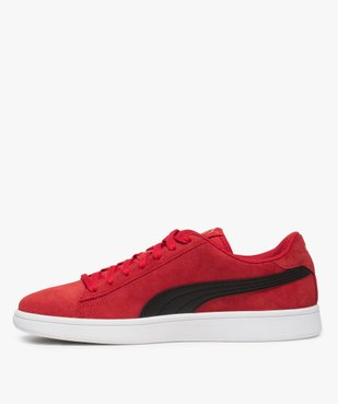 Tennis homme bicolores dessus cuir – Puma Smash V2 vue3 - PUMA - GEMO