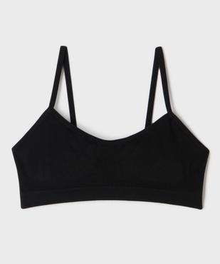 Soutien-gorge brassière à fines bretelles fille vue1 - GEMO 4G FILLE - GEMO