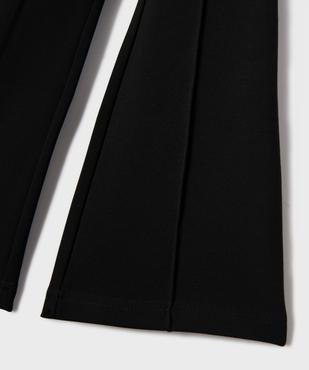 Pantalon en maille coupe flare fille vue5 - GEMO 4G FILLE - GEMO