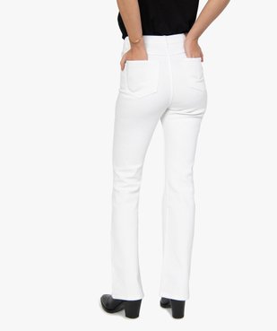 Jean femme coupe Flare taille haute vue3 - GEMO(FEMME PAP) - GEMO