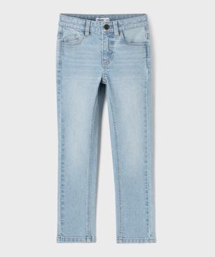 Jean Slim avec taille ajustable vue1 - GEMO 4G GARCON - GEMO