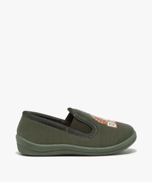 Chaussons garçon en jersey imprimé Dino Team vue1 - Nikesneakers C4G GARCON - Nikesneakers