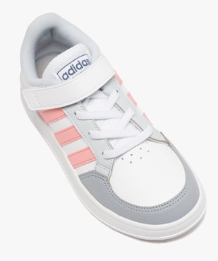 Baskets fille à lacets et scratch – Adidas Breaknet vue5 - ADIDAS - GEMO