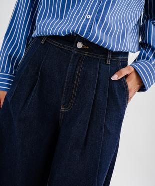 Jean wide leg taille haute femme - LuluCastagnette et Alizée vue3 - LULUCASTAGNETTE - GEMO