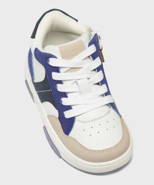 Baskets montantes à lacets et zip garçon  - 5 Miles vue5 - 5 MILES - GEMO