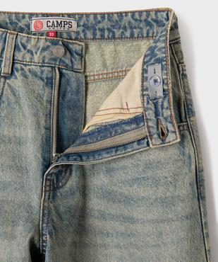Jean super baggy coloris délavé garçon - Camps United vue2 - CAMPS - GEMO
