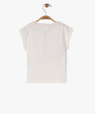 Tee-shirt avec motif estival bébé garçon vue4 - GEMO 4G BEBE - GEMO