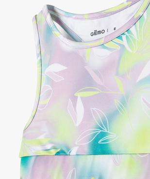 Brassière de sport à dos ouvert fille vue2 - GEMO (ENFANT) - GEMO