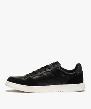 Tennis homme unies style skateshoes - Lotto vue3 - LOTTO - GEMO