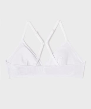 Soutien-gorge pailleté dos nageur avec mousse amovibles fille vue3 - GEMO (JUNIOR) - GEMO
