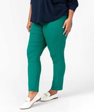 Pantalon coupe Regular femme grande taille vue1 - GEMO 4G GT - GEMO