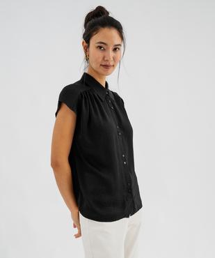 Chemise col chemise manches courtes femme vue4 - GEMO(FEMME PAP) - GEMO