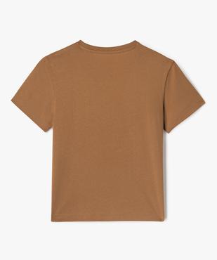 Tee-shirt manches courtes avec motif exotique garçon vue4 - GEMO (ENFANT) - GEMO