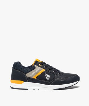 Tennis garçon multi-matières à lacets – US Polo Assn vue1 - US POLO - GEMO