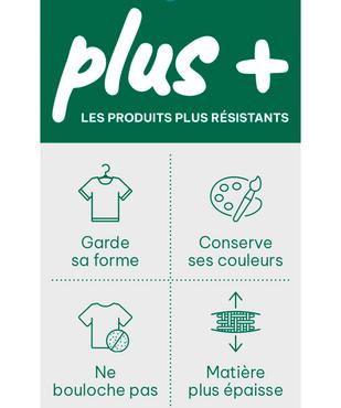 Tee-shirt manches courtes en coton uni homme vue5 - GEMO (HOMME) - GEMO