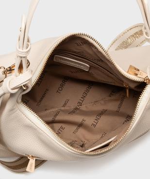 Sac souple avec deux bandoulière femme - Torrente vue3 - TORRENTE - GEMO