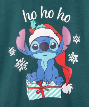 Sweat de Noël avec motif Stitch fille - Disney vue2 - LILO & STITCH - GEMO