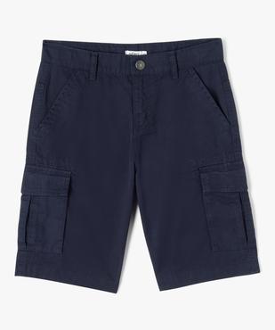 Bermuda coupe Cargo Regular garçon vue1 - GEMO 4G GARCON - GEMO