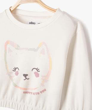 Ensemble 2 pièces sweat et legging bébé fille vue2 - GEMO 4G BEBE - GEMO