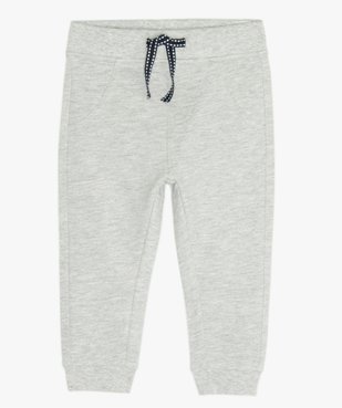 Pantalon de jogging bébé uni vue1 - GEMO C4G BEBE - GEMO
