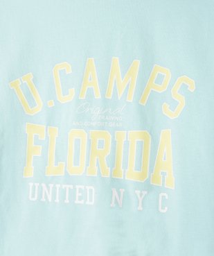 Pyjashort fille loose imprimé - Camps United vue2 - CAMPS UNITED - GEMO