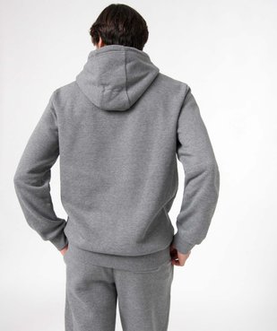 Sweat à capuche intérieur molletonné homme vue3 - GEMO (HOMME) - GEMO