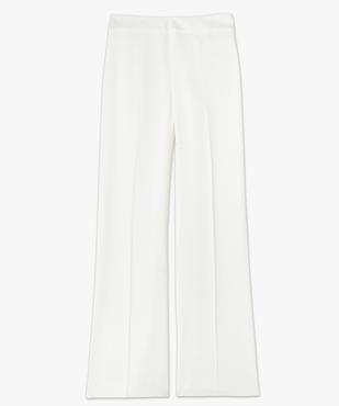 Pantalon de tailleur fluide avec pli marqué femme vue4 - GEMO(FEMME PAP) - GEMO