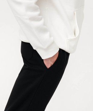 Pantalon de jogging molletonné homme vue6 - GEMO 4G HOMME - GEMO