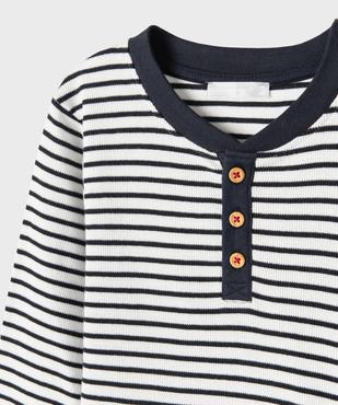 Pyjama style marin garçon - LuluCastagnette vue2 - LULUCASTAGNETTE - GEMO