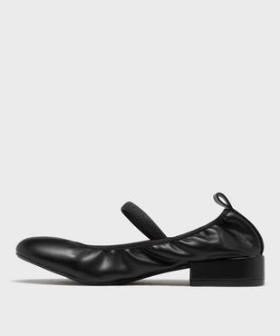 Ballerines souples à petit talon femme - Follow Me vue4 - FOLLOW ME - GEMO