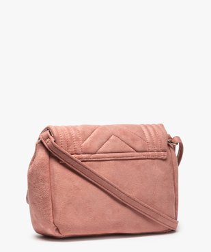 Sac femme besace matelassé vue2 - GEMO (ACCESS) - GEMO