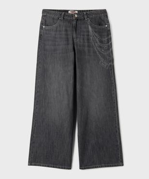 Jean super baggy en denim de coton fille - Camps United vue1 - CAMPS US - GEMO