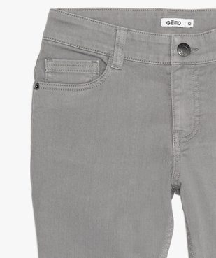 Pantalon garçon style jean slim 5 poches vue2 - GEMO (JUNIOR) - GEMO